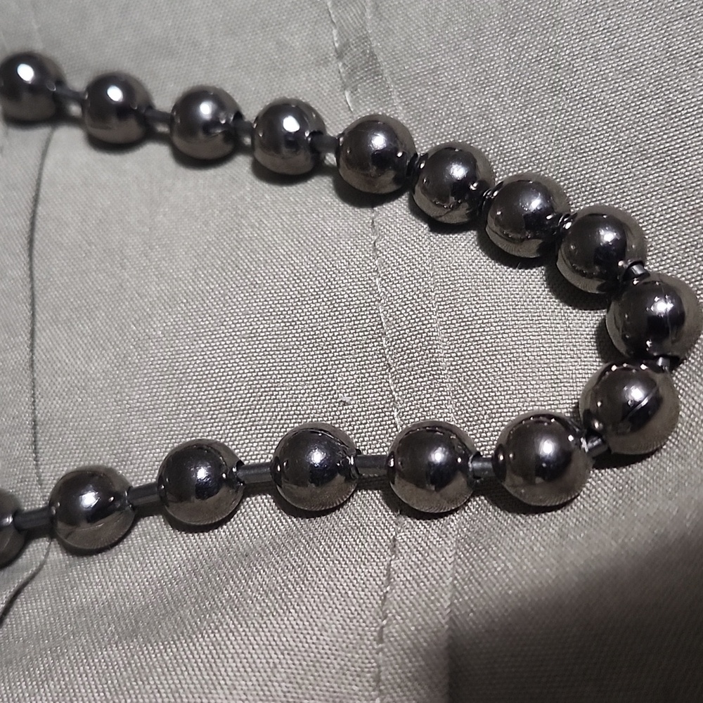 Elegant Black Beaded Necklace